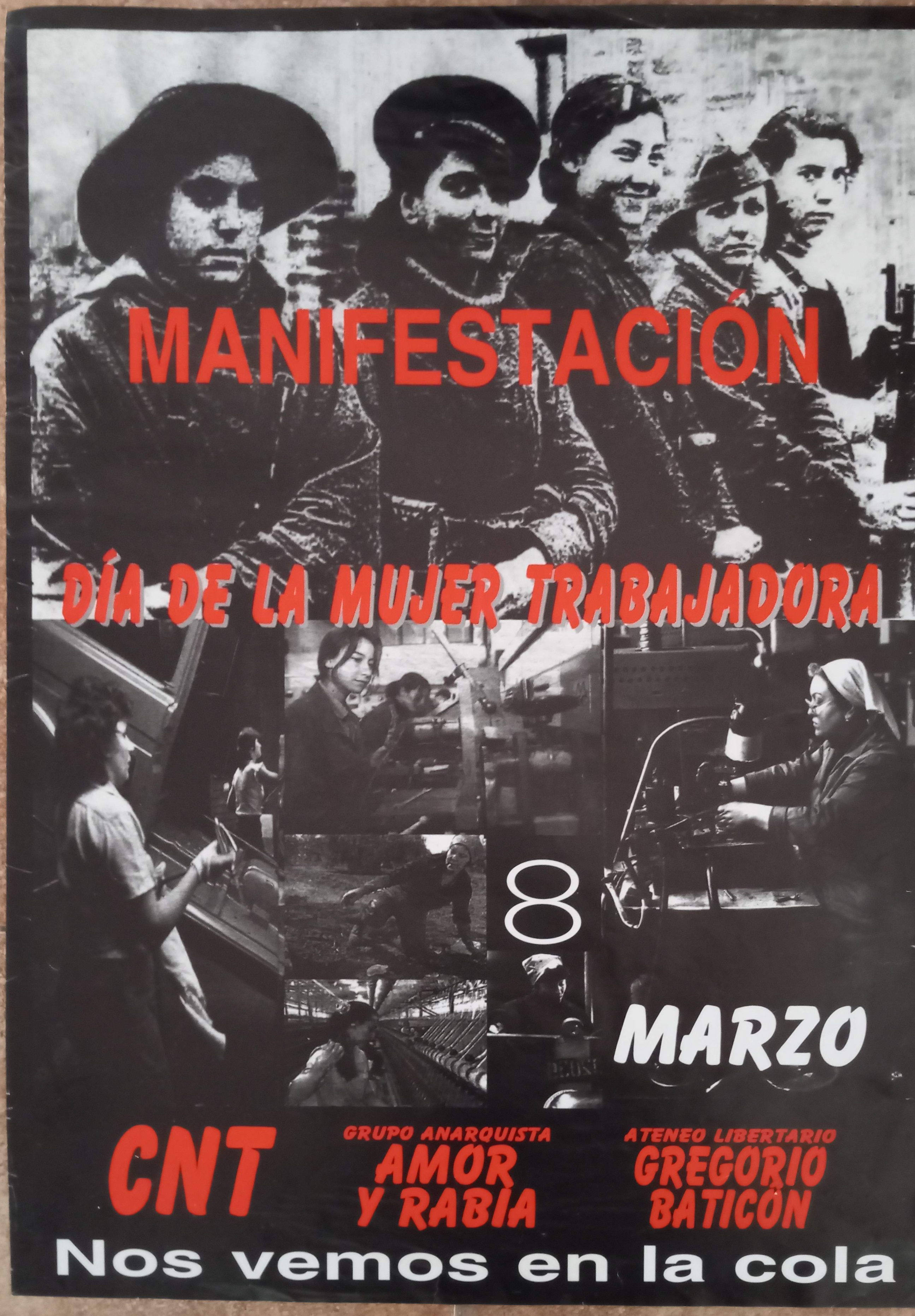 Manifestación: Día de la Mujer Trabajadora