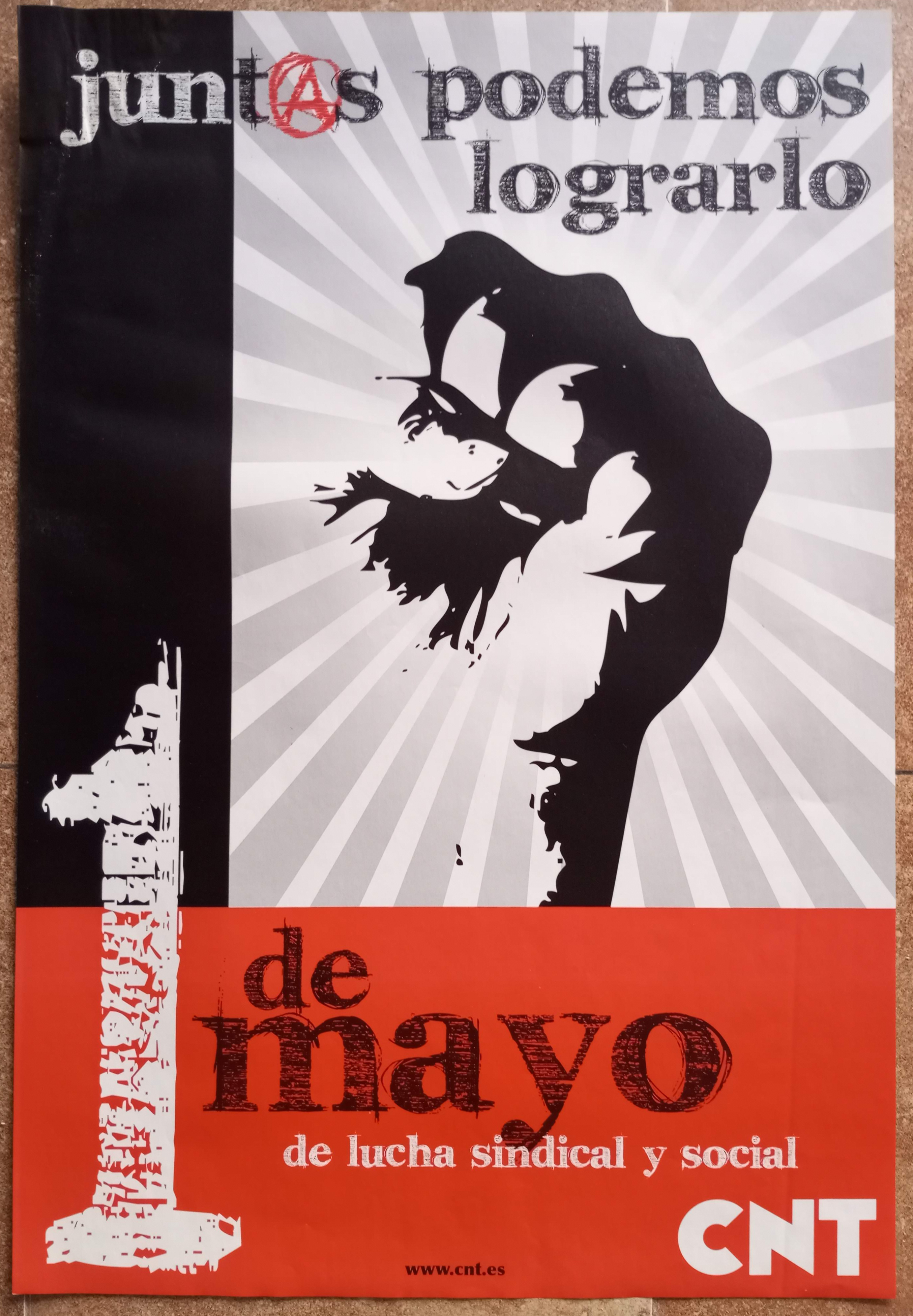 Junt@s podemos lograrlo. Primero de Mayo de lucha sindical y social