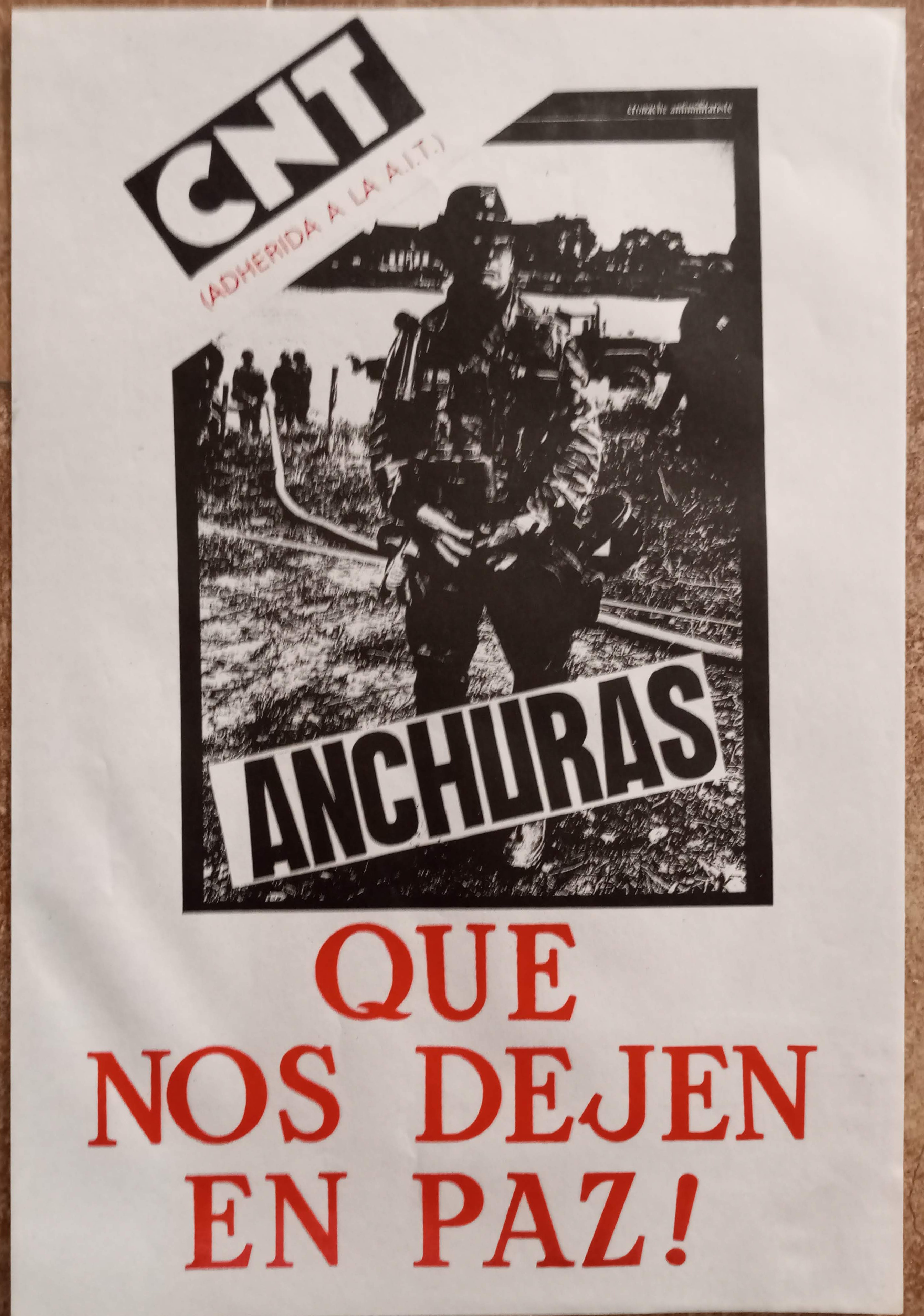 Anchuras. Que nos dejen en paz