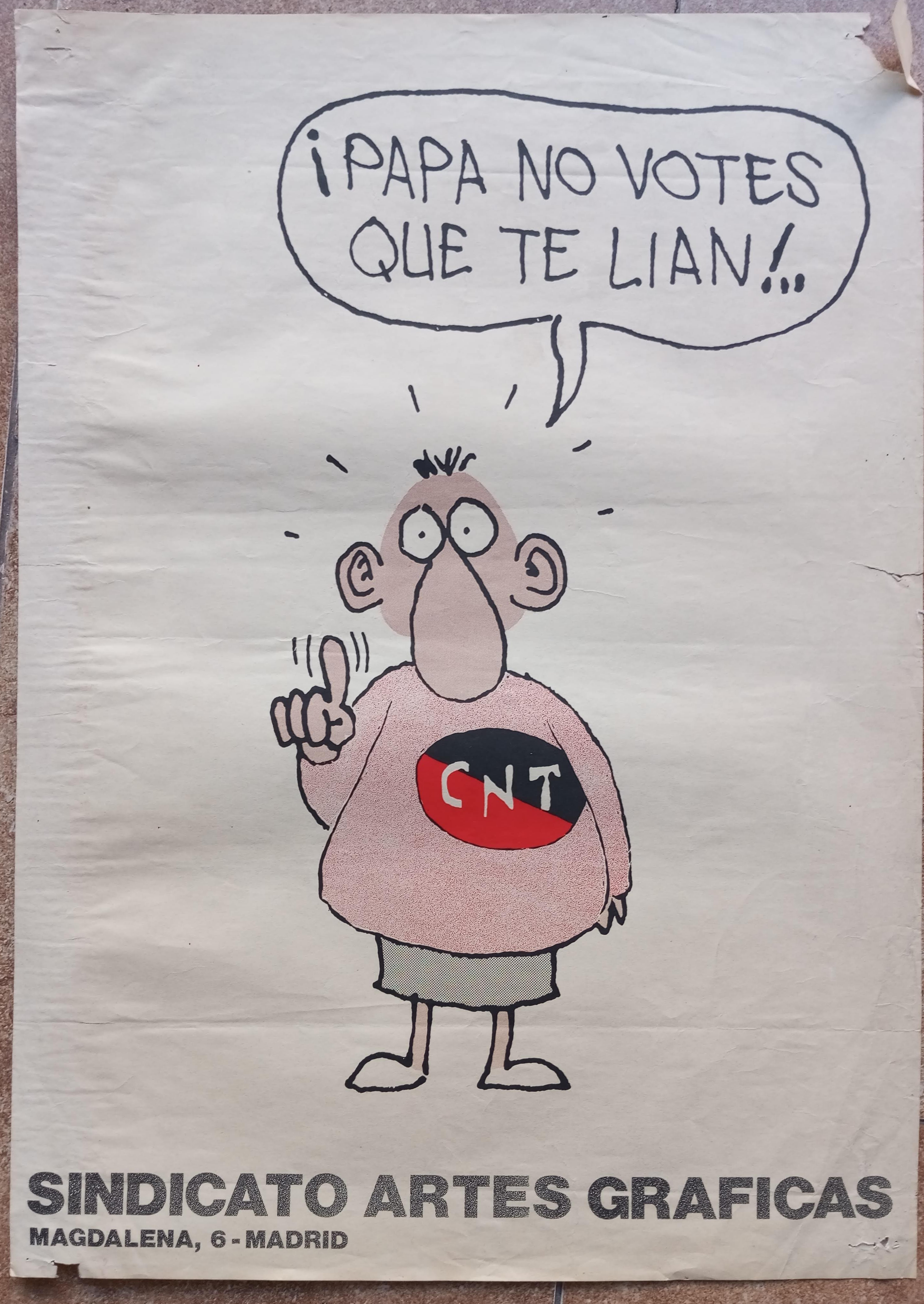¡Papá, no votes, que te lían!