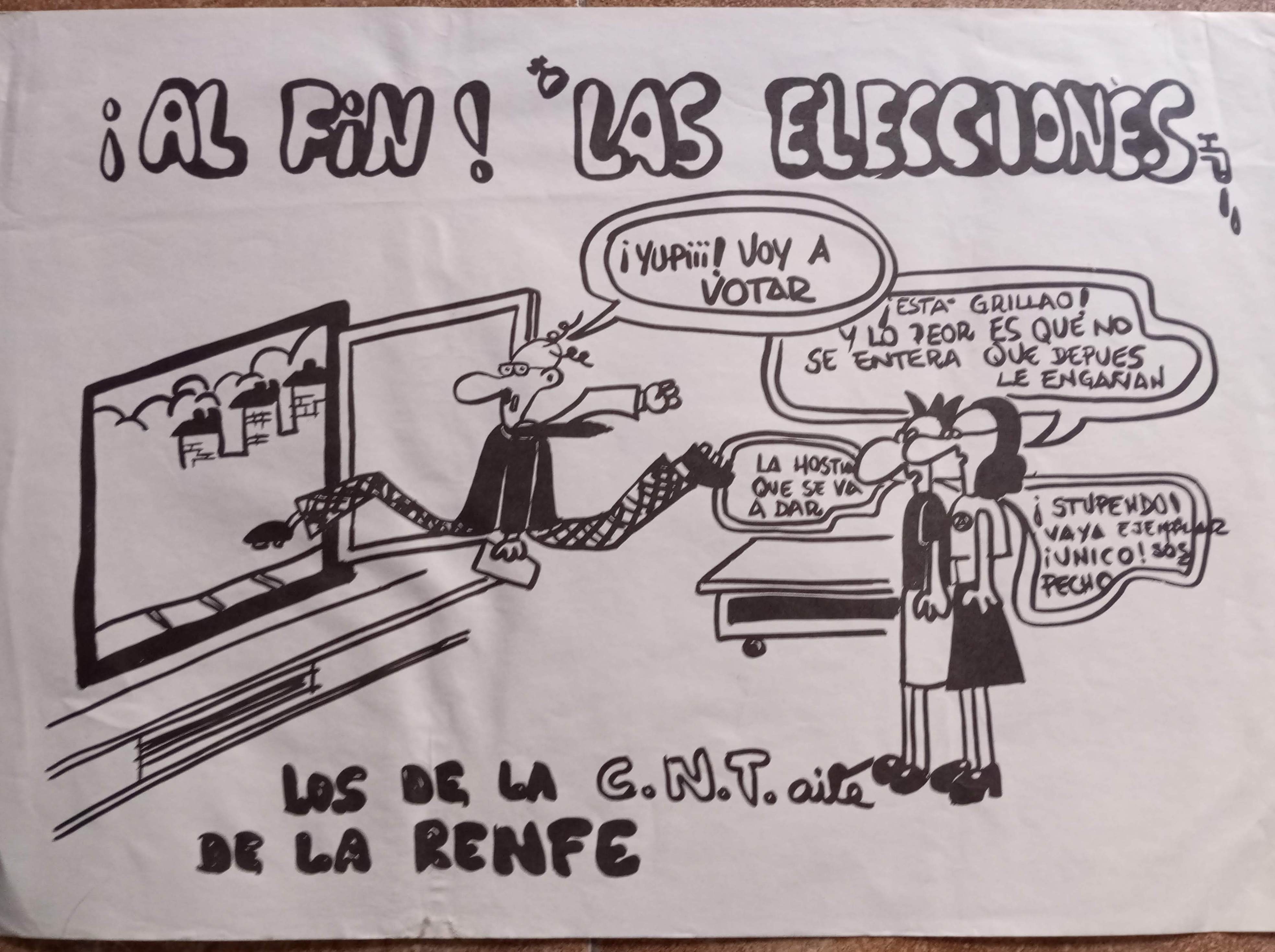 Al fondo, las elecciones