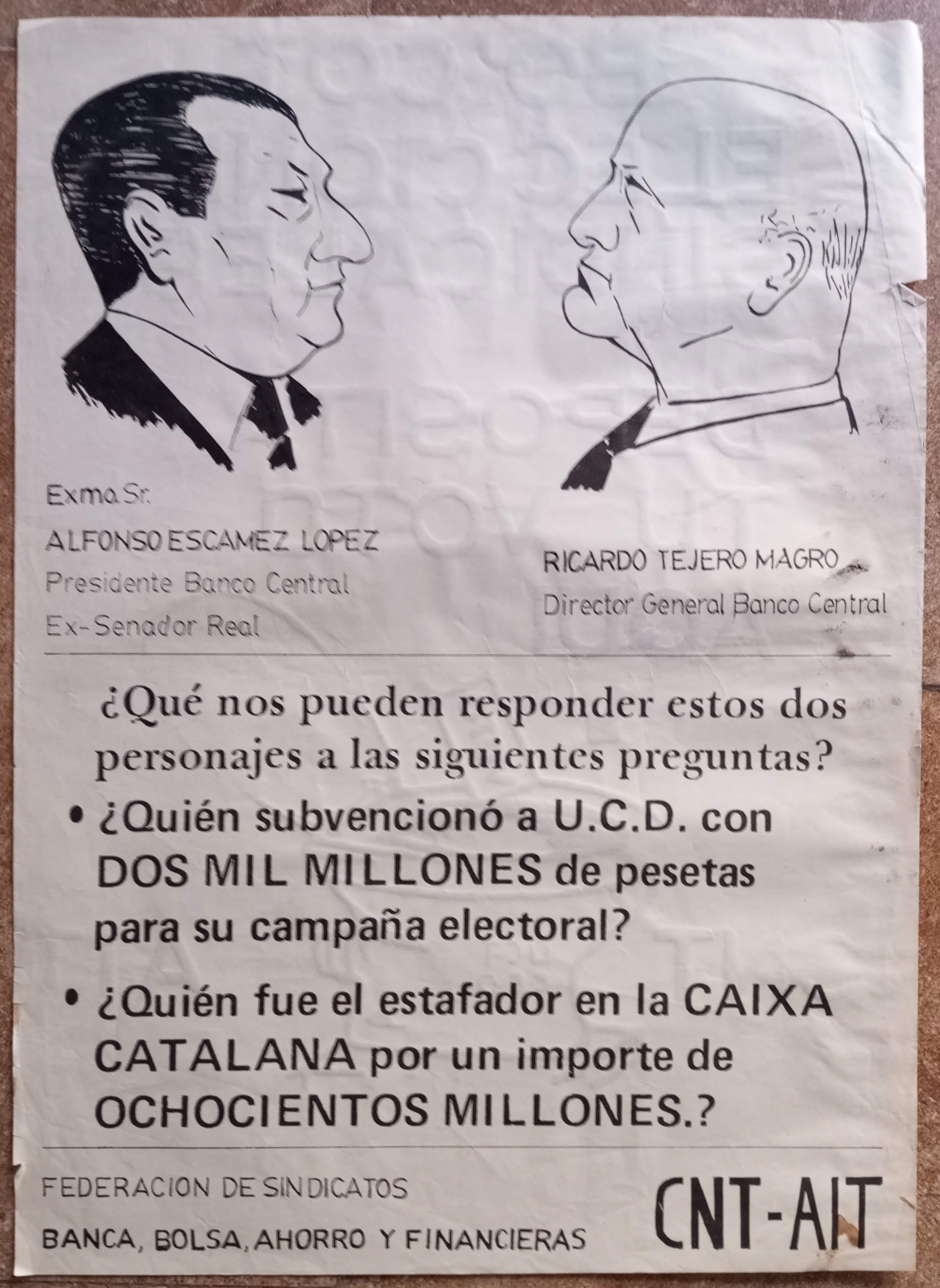 ¿Quién subvencionó a UCD con dos mil millones? Propaganda del sector bancario