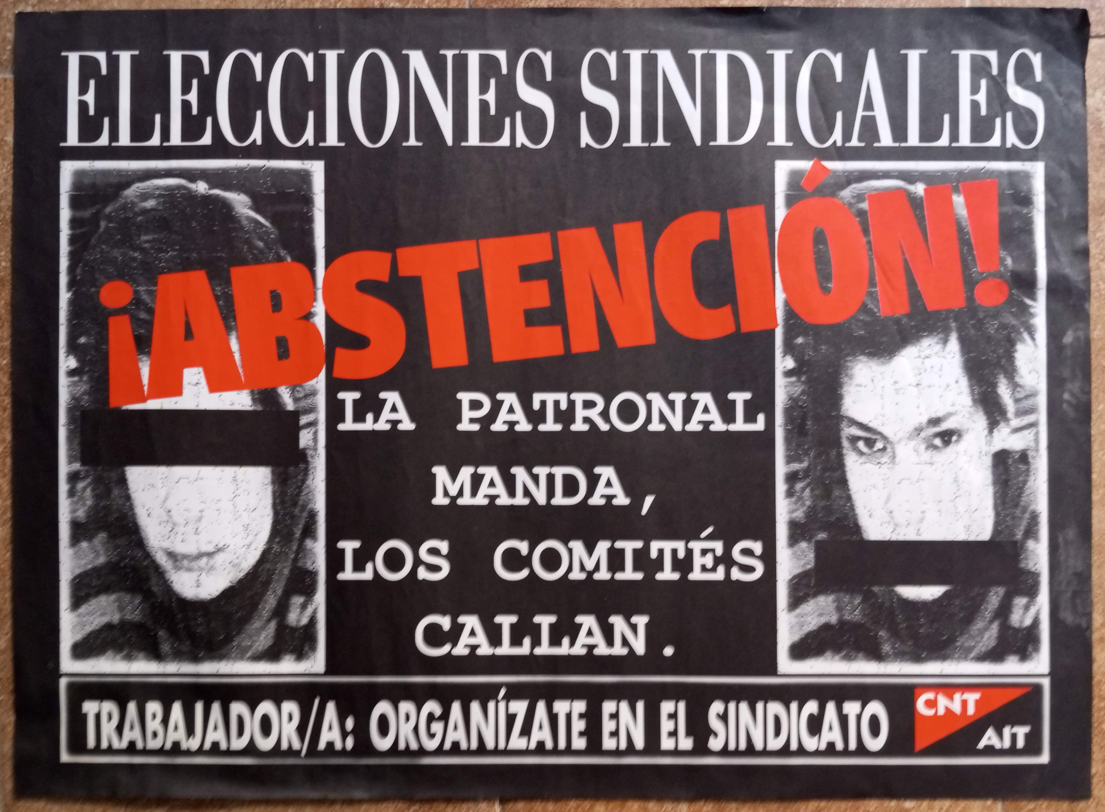 Elecciones sindicales. ¡Abstención! La patronal manda, los comités callan