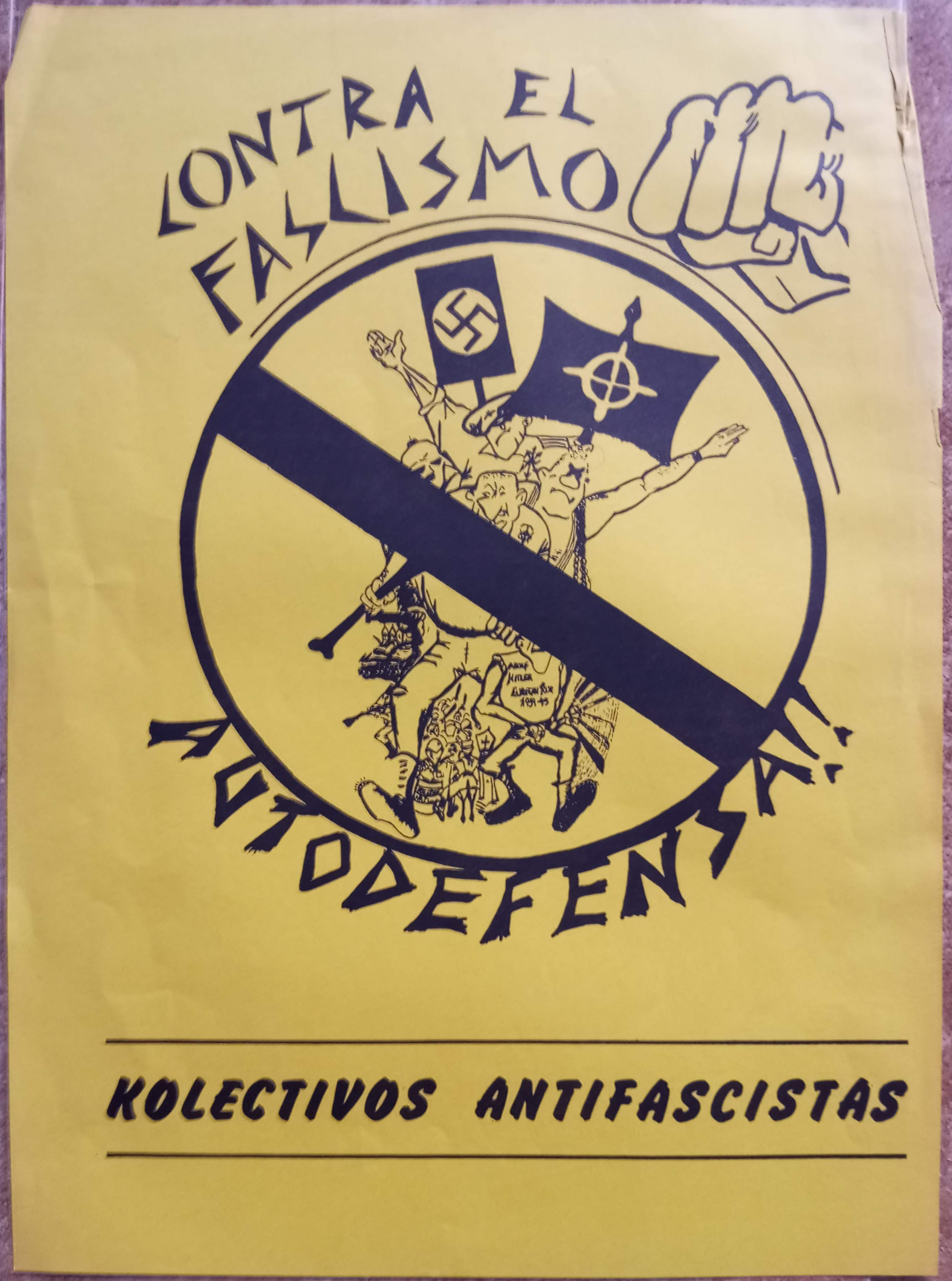 Contra el fascismo, autodefensa