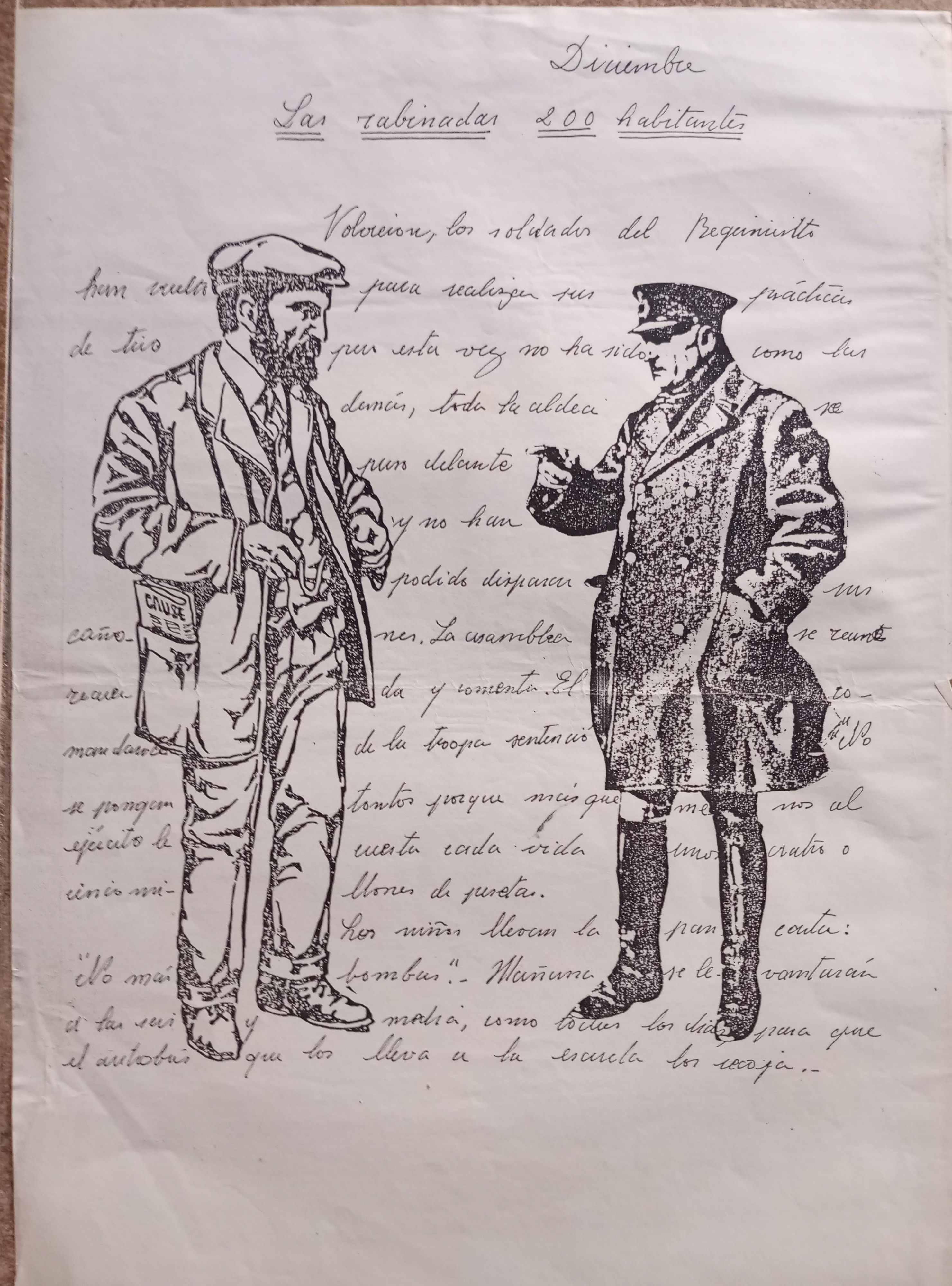 Diciembre. Las Rabinadas, 200 habitantes