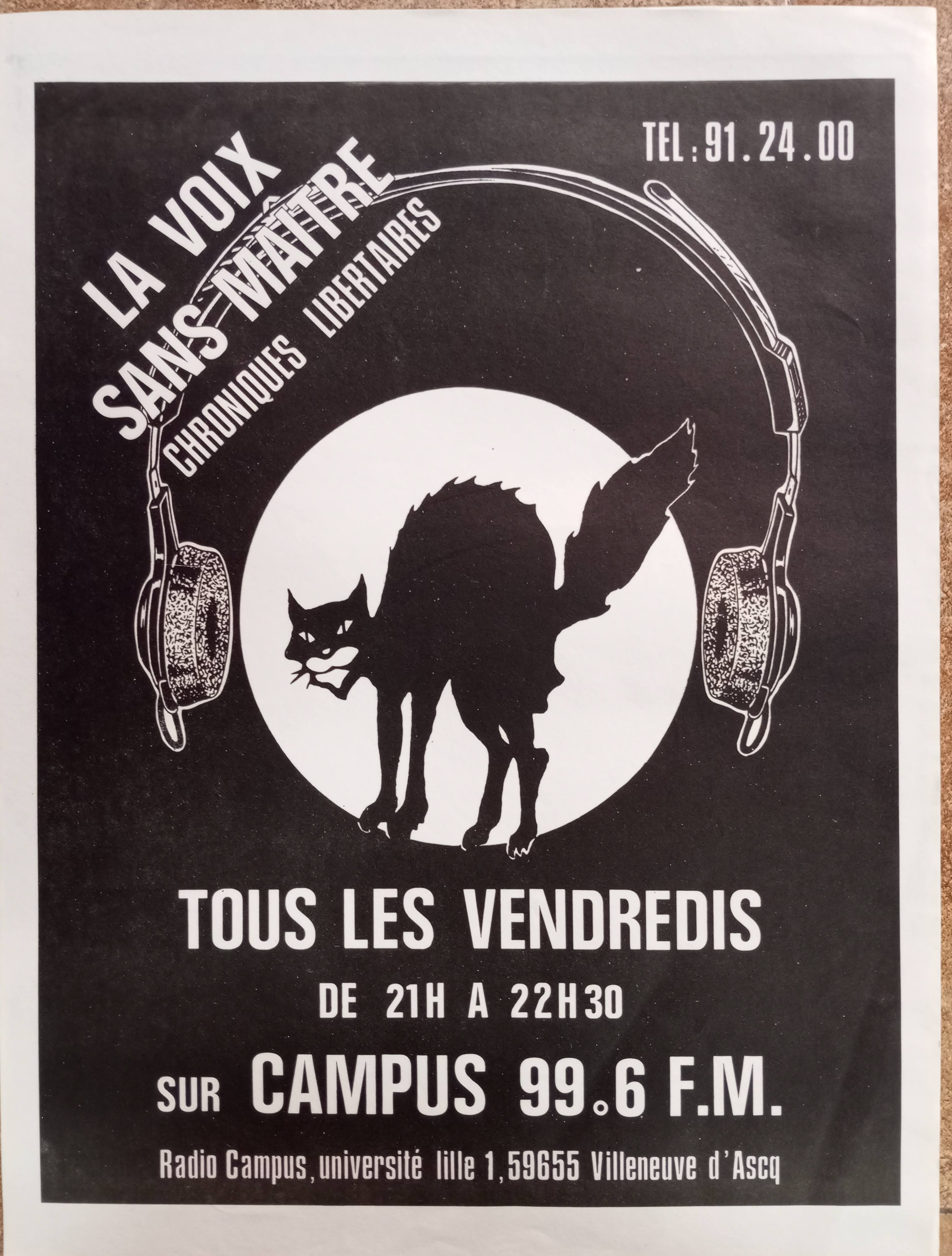 La Voix sans maître. Émission libertaire