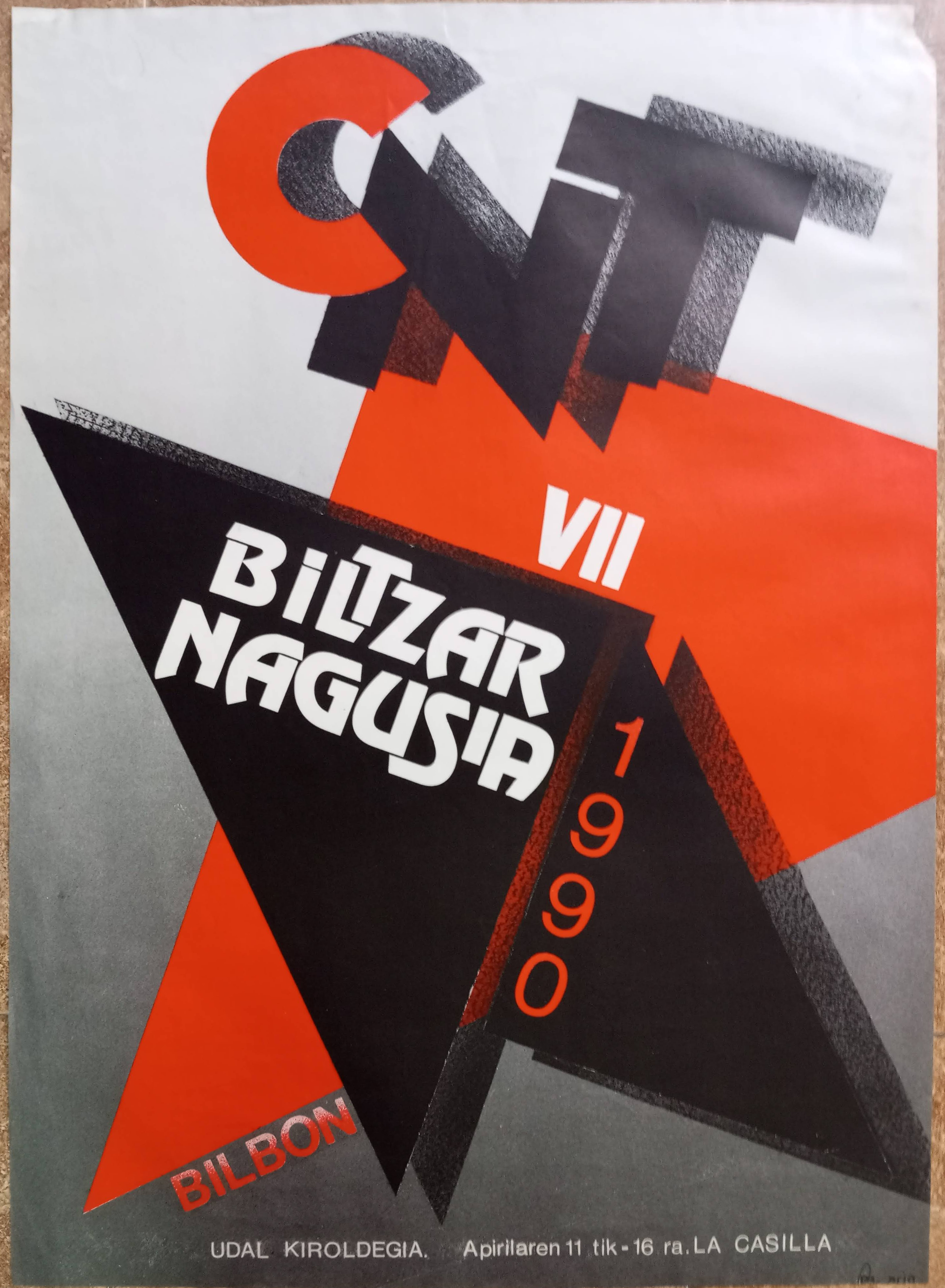 VII Congreso CNT. Bilbao, 11–16 de abril de 1990