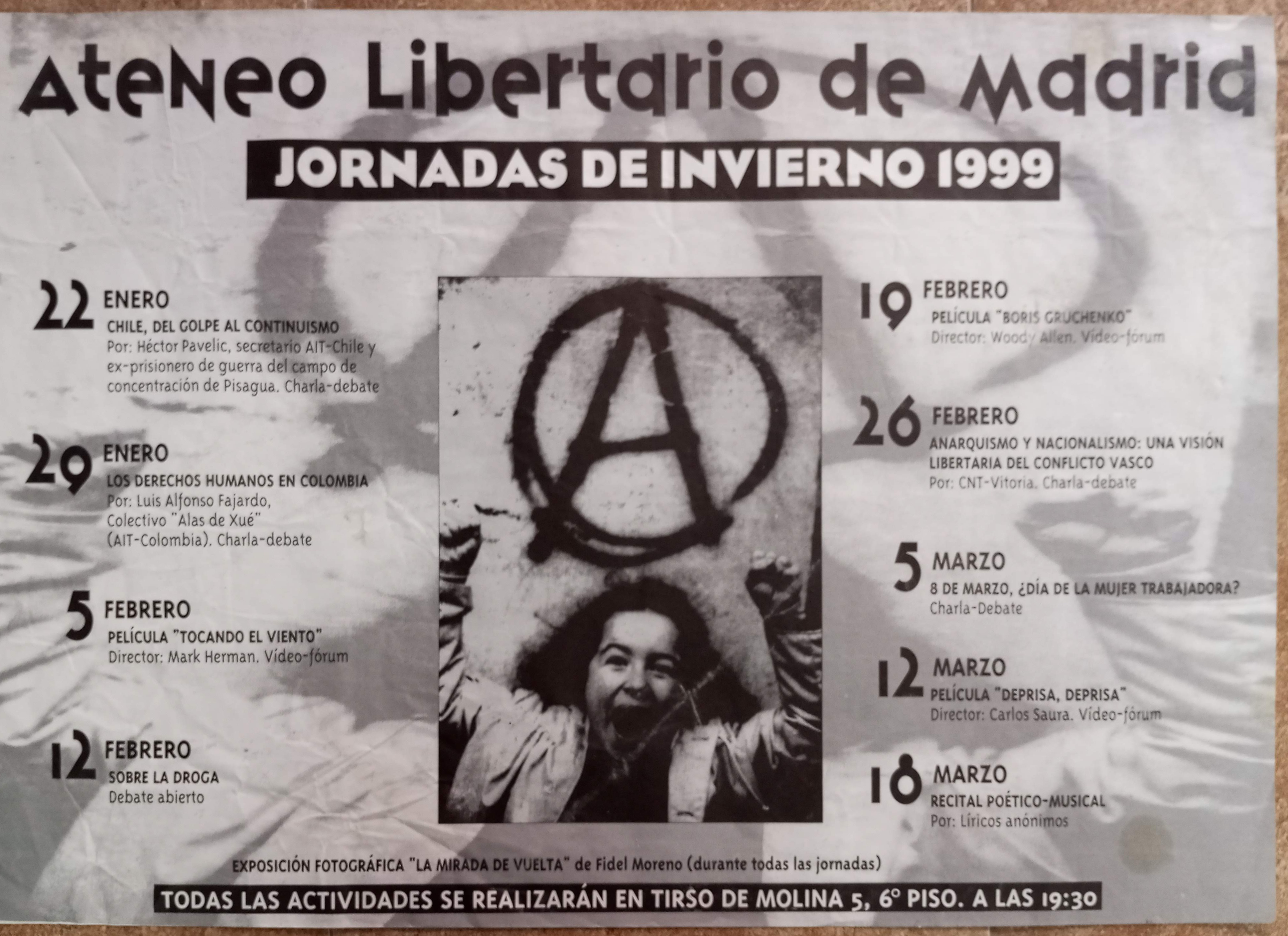 Ateneo Libertario de Madrid: Jornadas de Invierno 1999