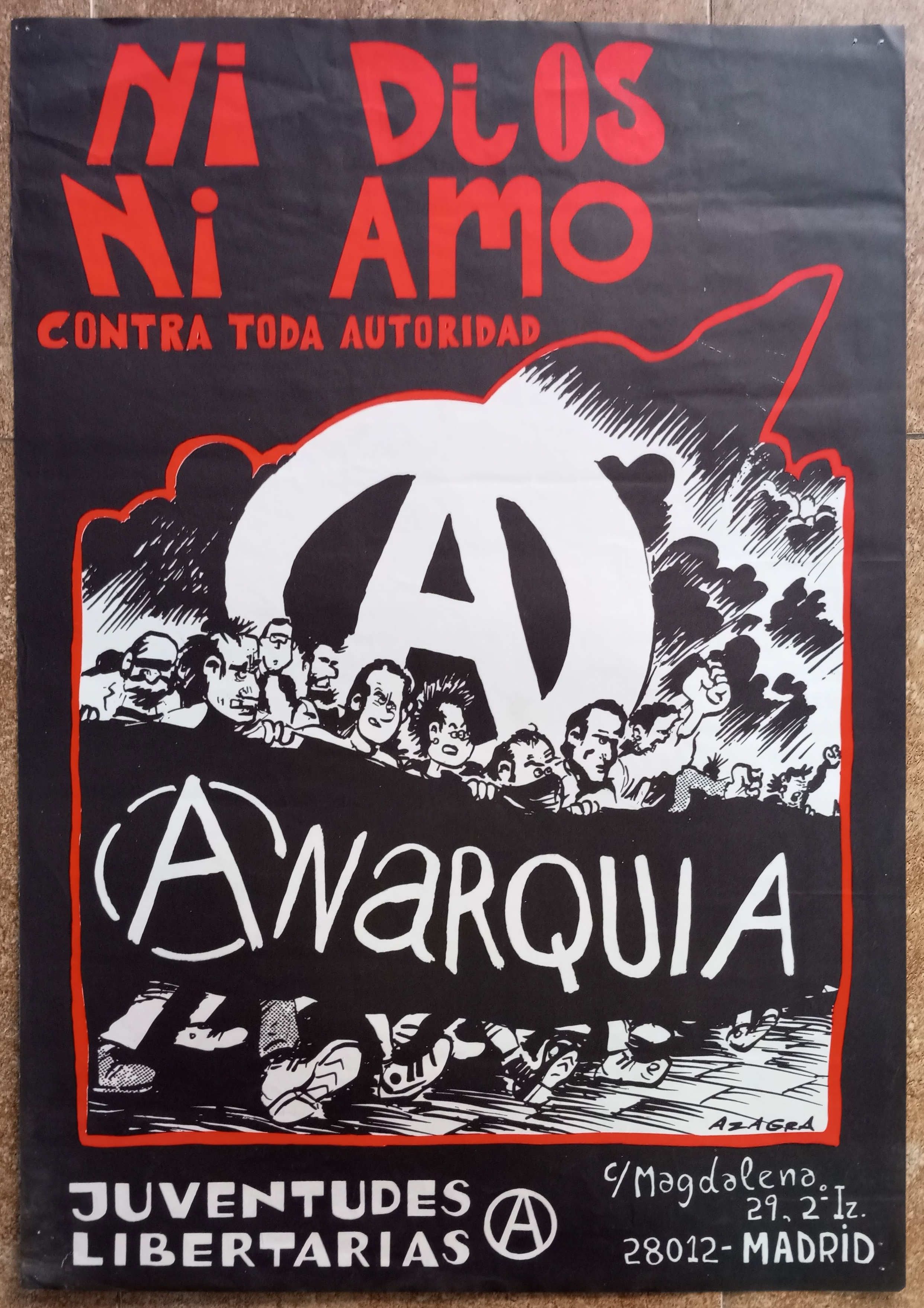 Ni Dios ni Amo. Contra toda autoridad. Anarquía