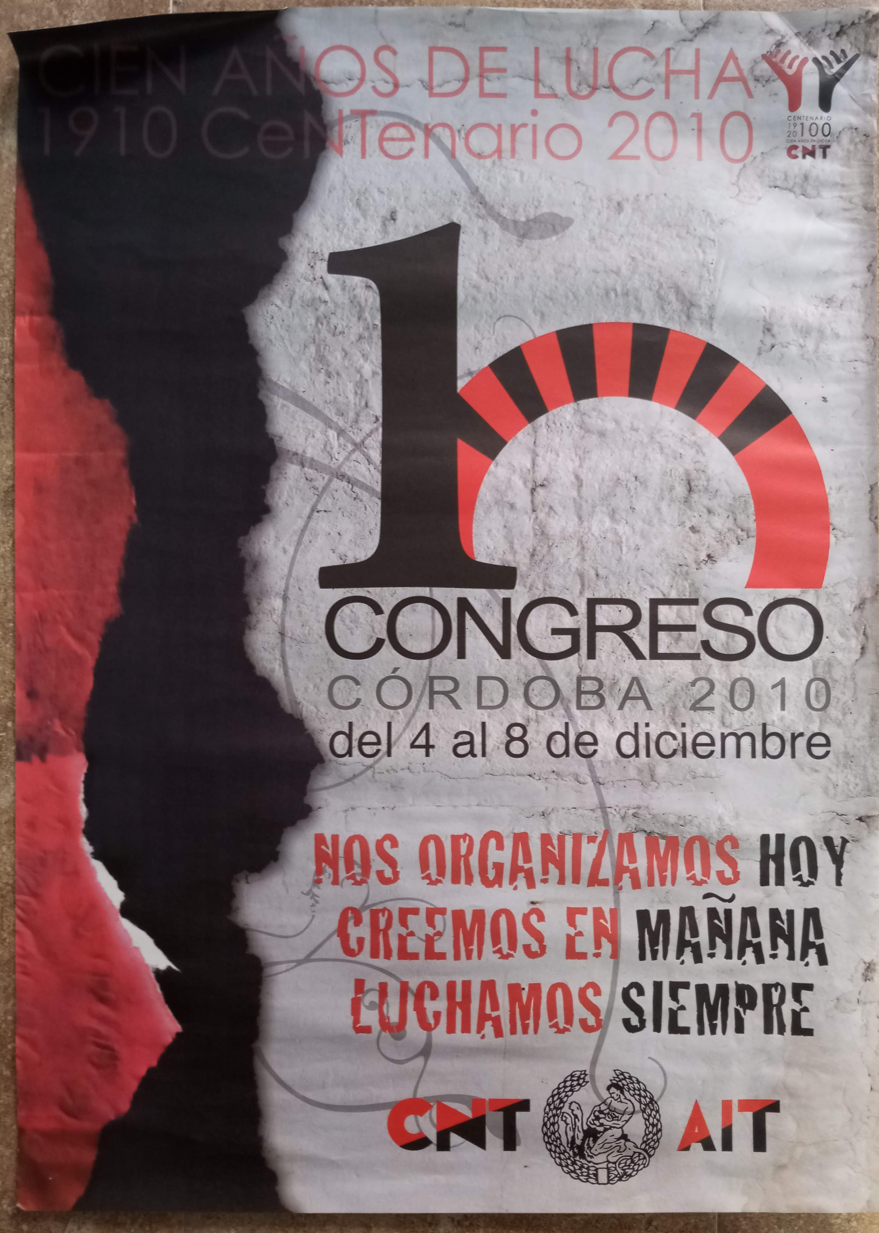 X Congreso CNT. Córdoba, 4–8 de diciembre de 2010