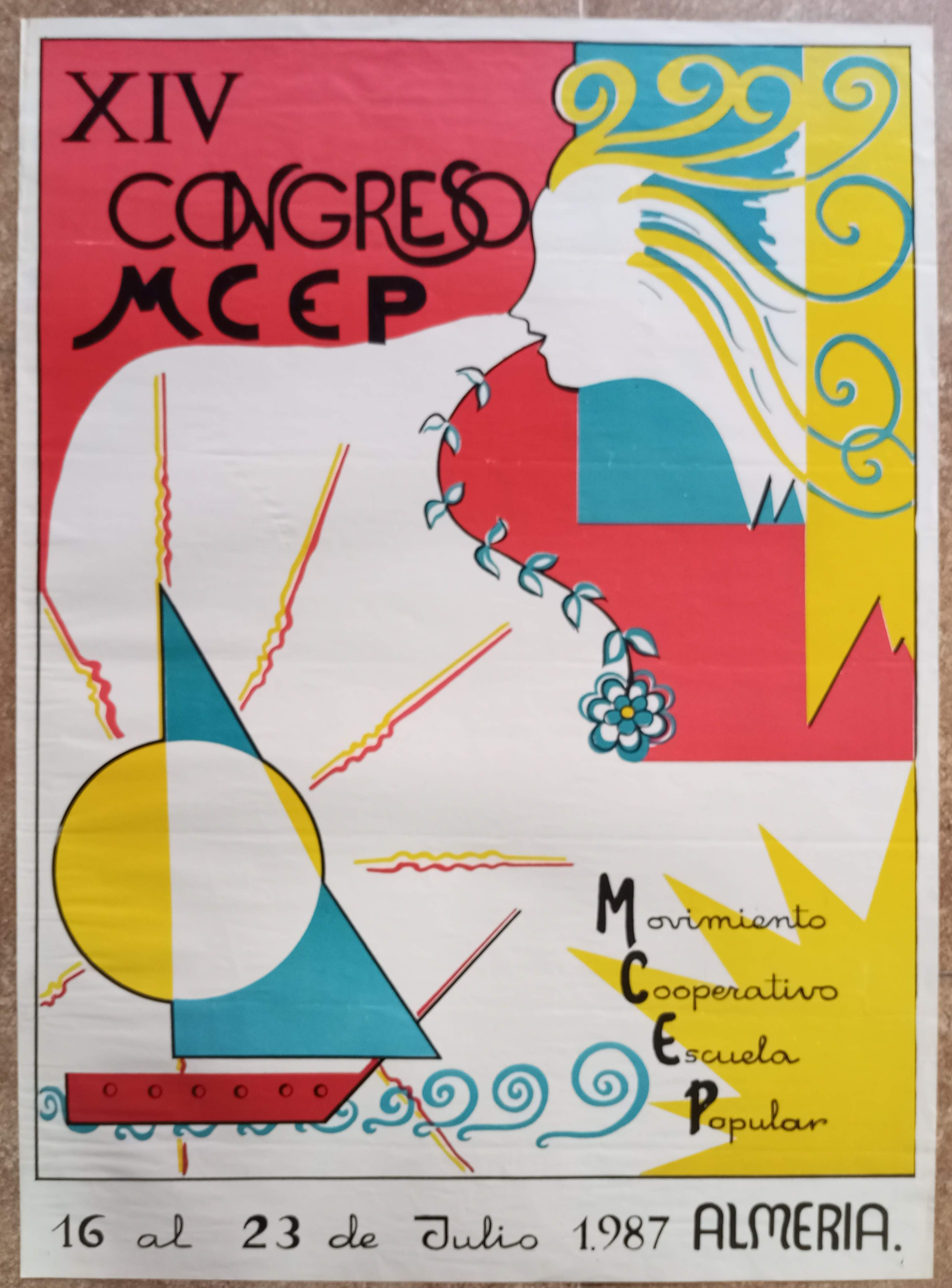 XIV Congreso del Movimiento Cooperativo de Escuela Popular. Almería, 16–23 de julio de 1987