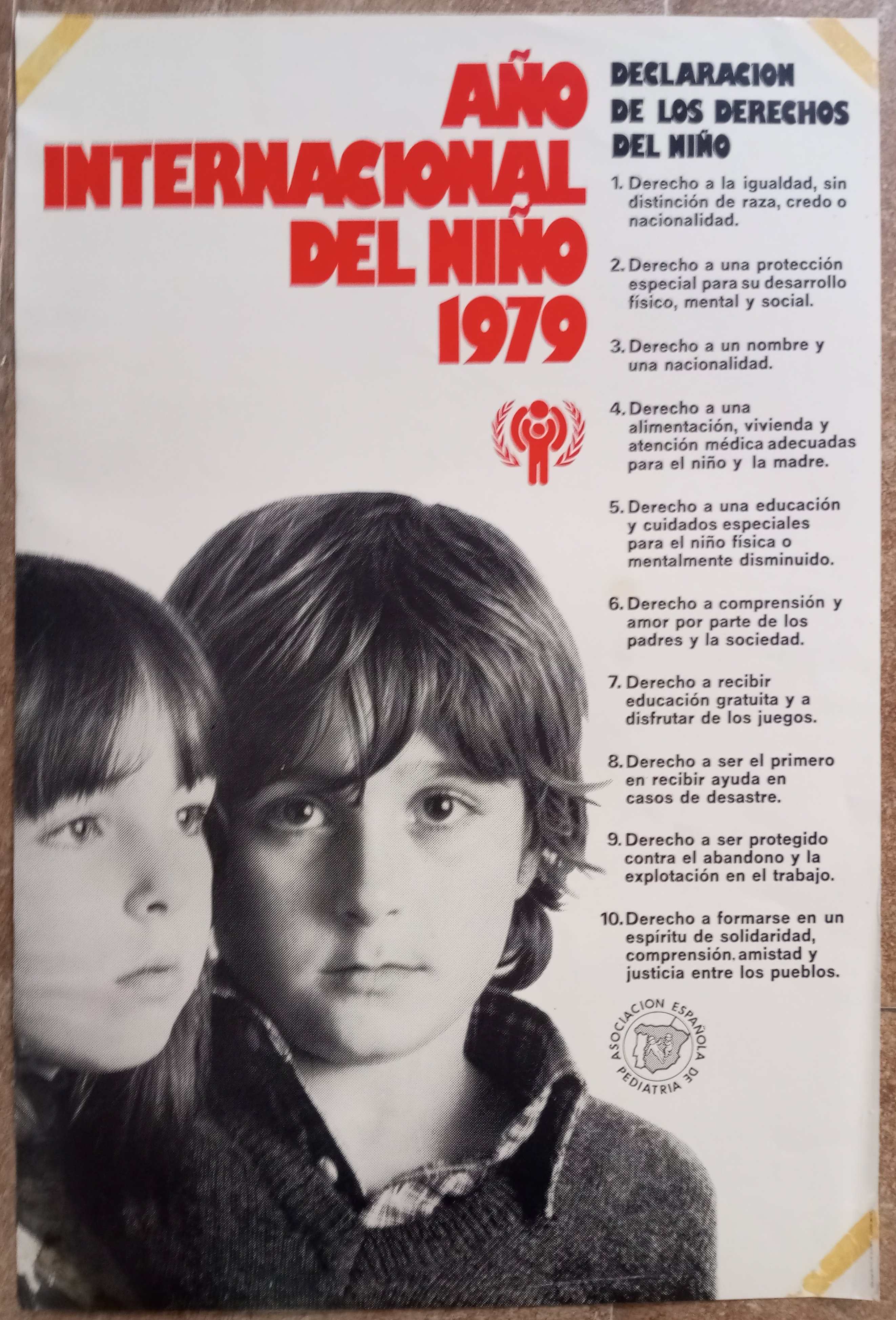 Año Internacional del Niño 1979. Declaración de los Derechos del Niño