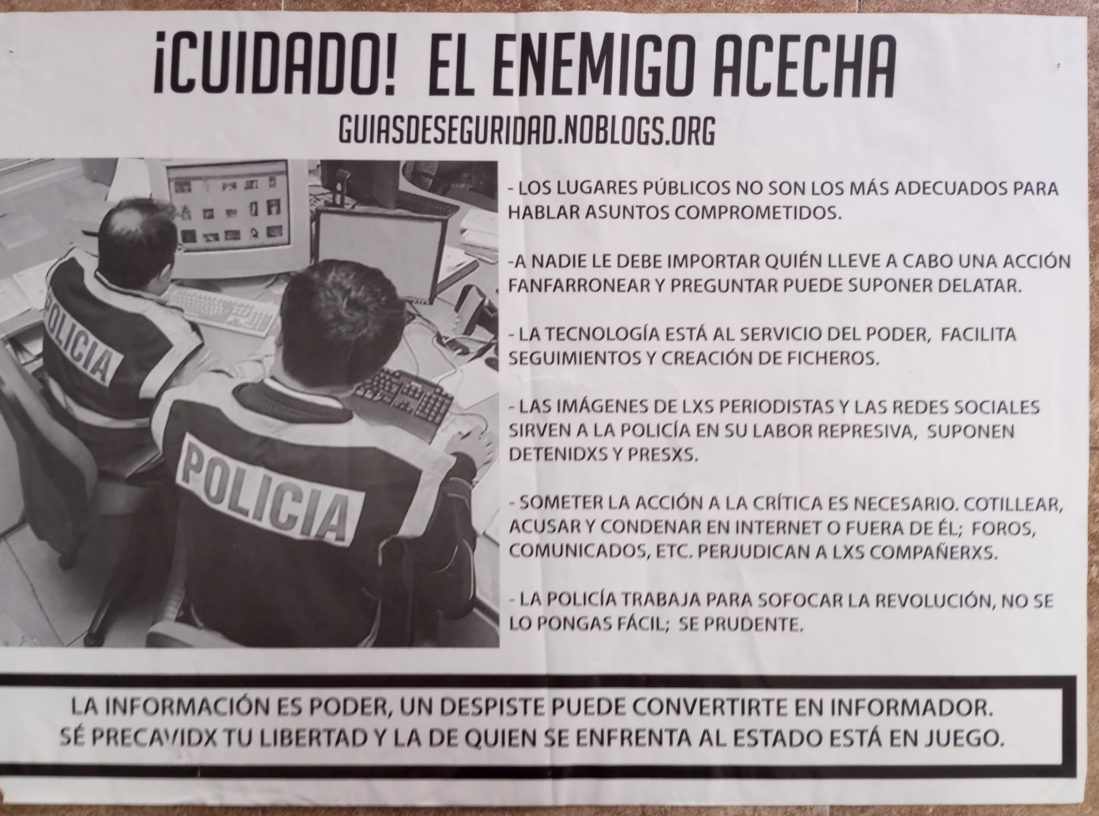 ¡Cuidado! El enemigo acecha