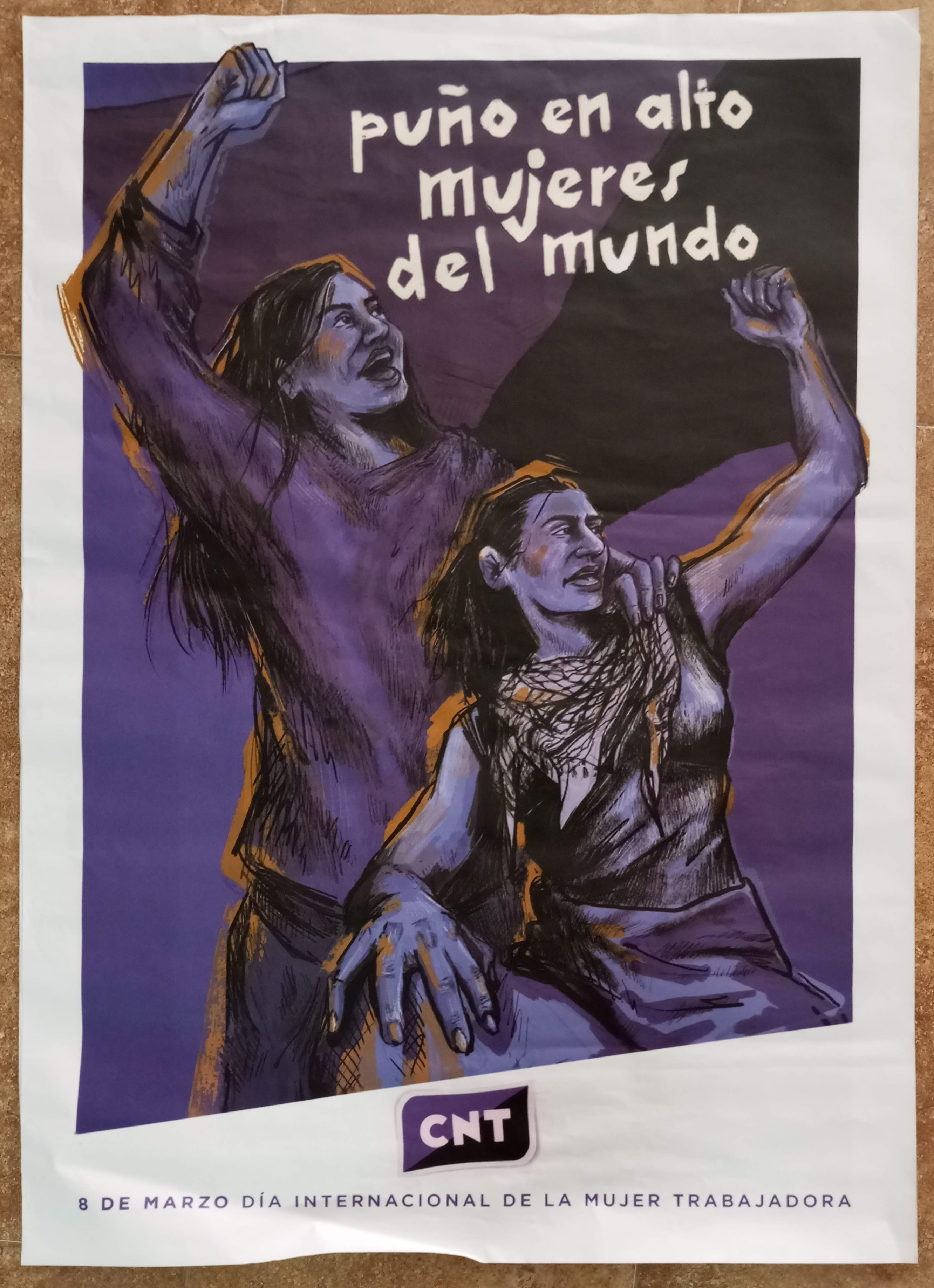 Puño en alto, mujeres del mundo