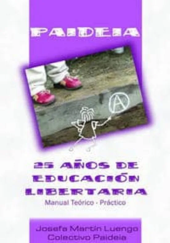 Portada de Paideia. 25 años de educación libertaria