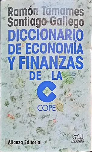 Portada orientativa de Diccionario de economía y finanzas de la COPE; puede no corresponder a esta edición