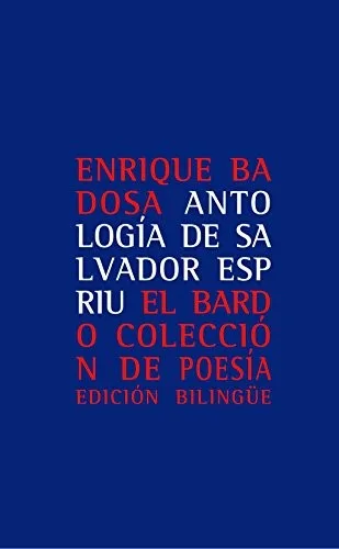 Portada orientativa de Antología de Salvador Espriu; puede no corresponder a esta edición