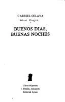 Portada orientativa de Buenos días, buenas noches; puede no corresponder a esta edición
