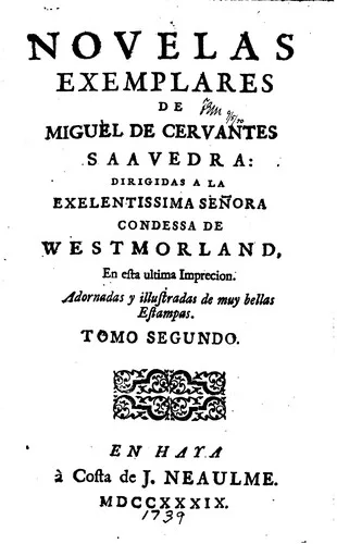 Portada orientativa de Novelas Ejemplares; puede no corresponder a esta edición