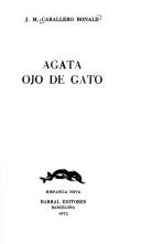 Portada orientativa de Ágata ojo de gato; puede no corresponder a esta edición