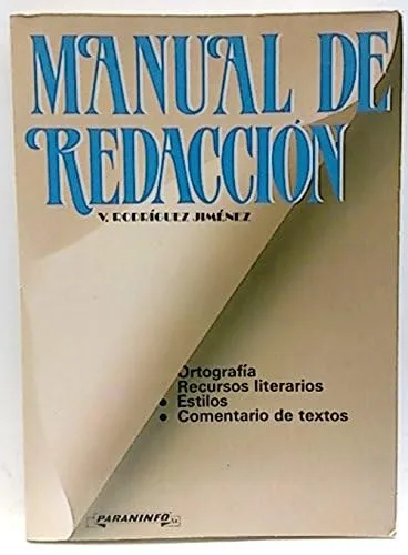 Portada orientativa de Manual de Redacción; puede no corresponder a esta edición