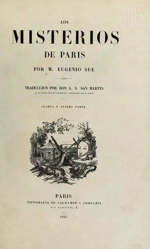 Portada orientativa de Misterios de París; puede no corresponder a esta edición