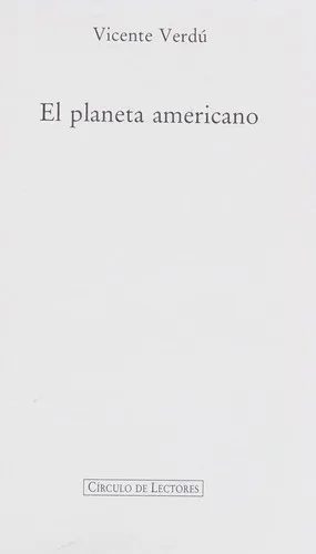 Portada orientativa de El planeta americano; puede no corresponder a esta edición