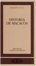Portada orientativa de Historia de macacos; puede no corresponder a esta edición