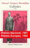 Portada orientativa de Galíndez; puede no corresponder a esta edición