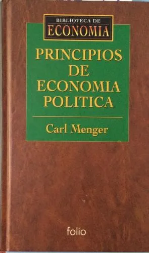 Portada orientativa de Principios de economía política; puede no corresponder a esta edición