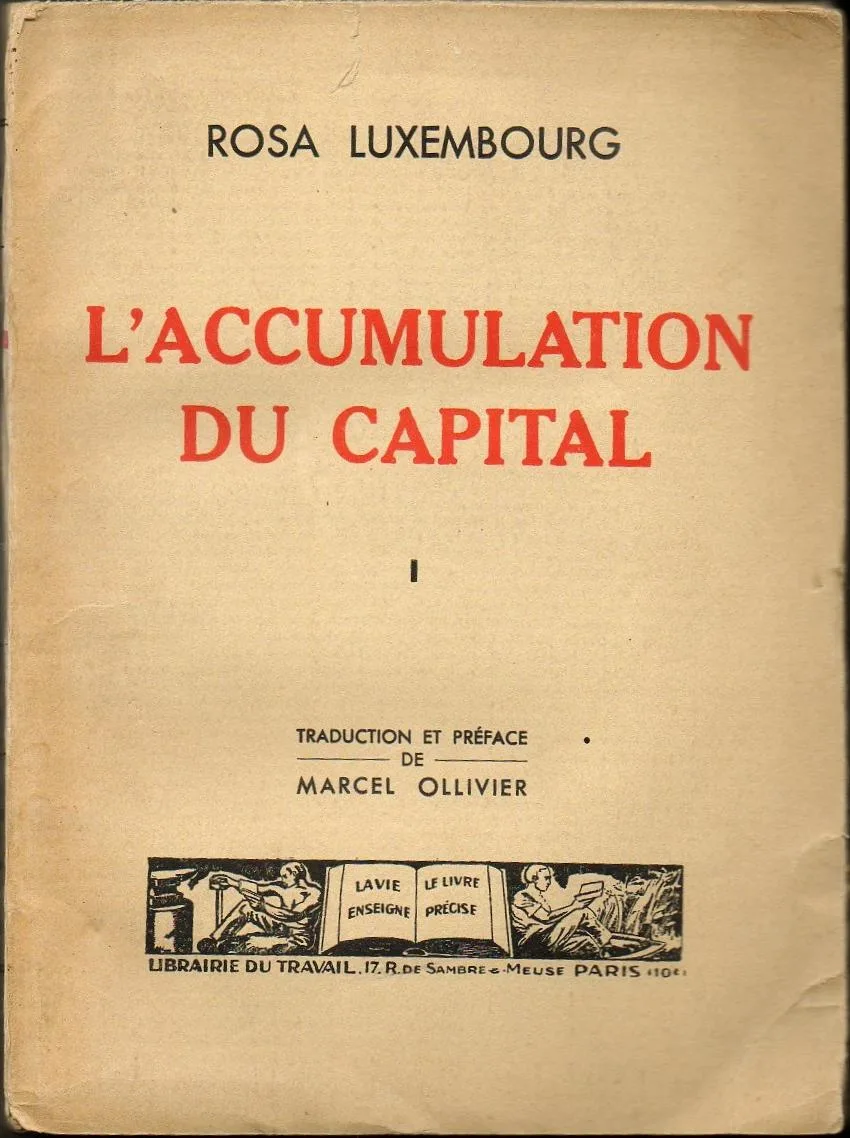 Portada orientativa de La acumulación del capital (Tomo I); puede no corresponder a esta edición