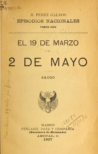 Portada orientativa de El 19 de marzo y el 2 de mayo; puede no corresponder a esta edición
