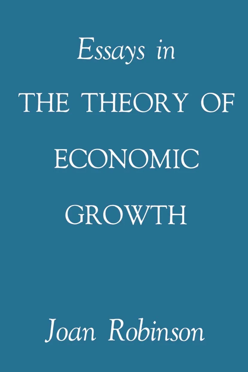 Portada orientativa de Ensayos sobre la teoría del crecimiento económico; puede no corresponder a esta edición
