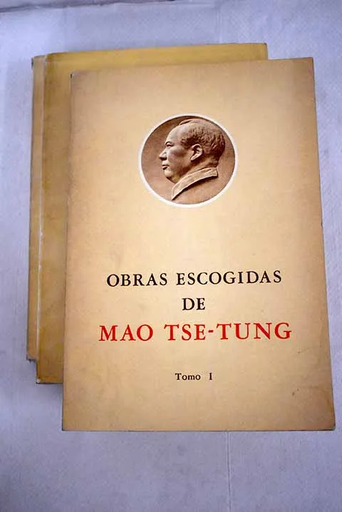 Portada orientativa de Obras escogidas de Mao Tse-Tung (Tomo I); puede no corresponder a esta edición