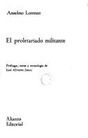 Portada orientativa de El proletariado militante; puede no corresponder a esta edición
