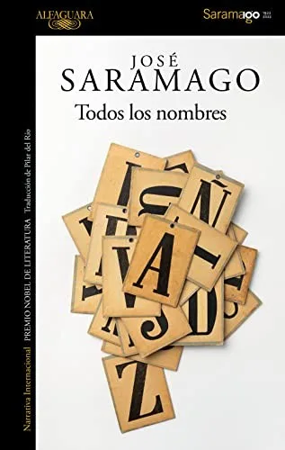 Portada orientativa de Todos los nombres; puede no corresponder a esta edición