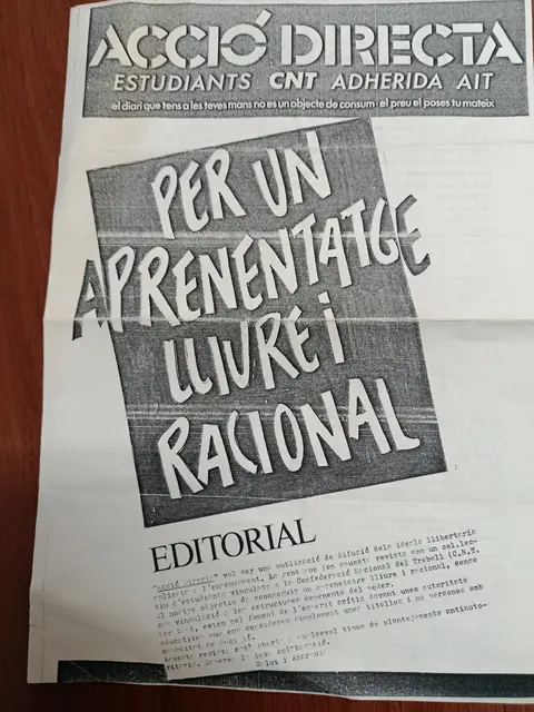 Vista principal de Acció Directa