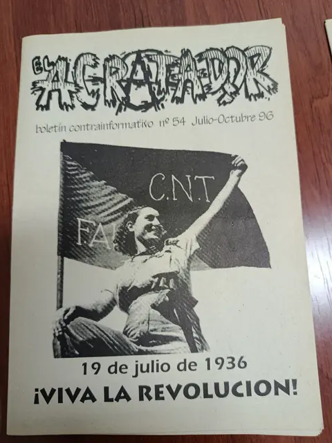 Vista principal de El Acratador