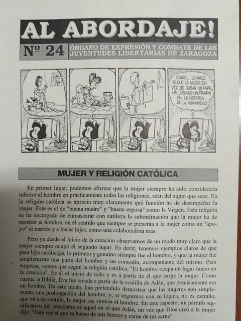 Vista principal de Al Abordaje!