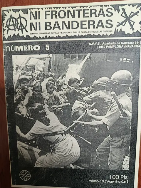 Vista principal de Ni Fronteras ni Banderas