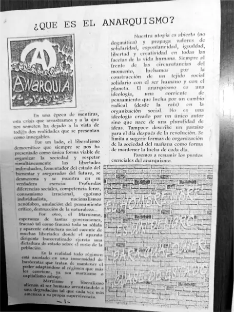 Vista principal de ¿Qué es el anarquismo?