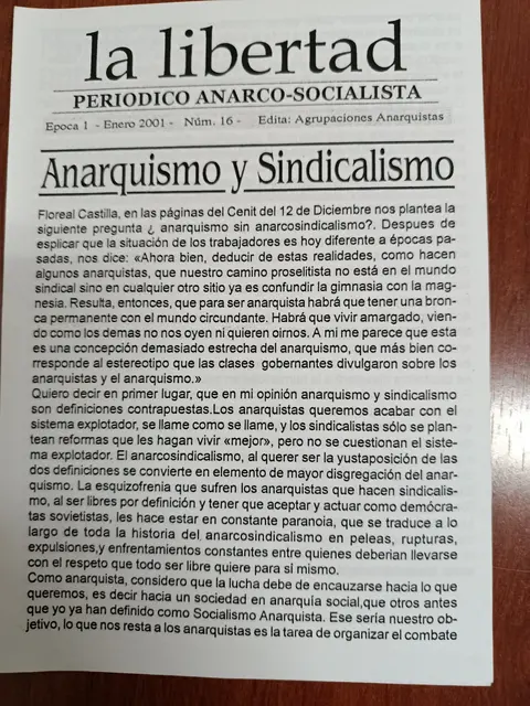 Vista principal de La Libertad