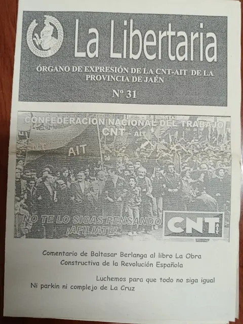 Vista principal de La Libertaria