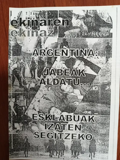Vista principal de Ekinaren Ekinaz