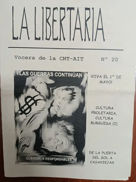 Vista principal de La Libertaria