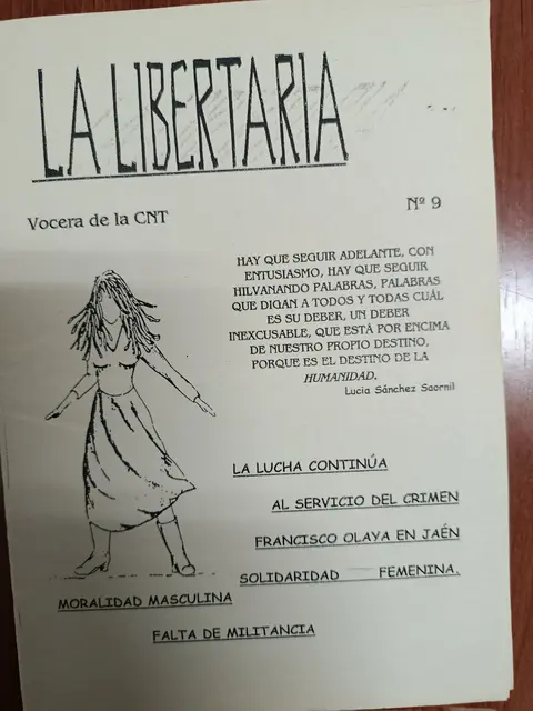 Vista principal de La Libertaria