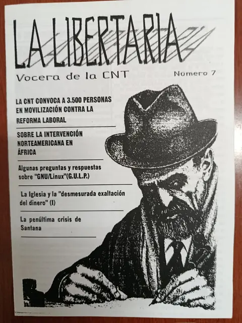 Vista principal de La Libertaria