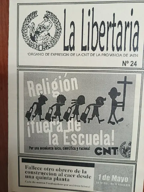Vista principal de La Libertaria