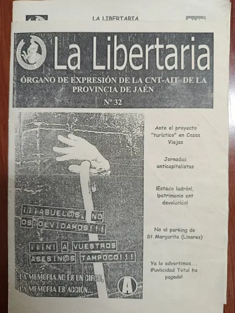 Vista principal de La Libertaria