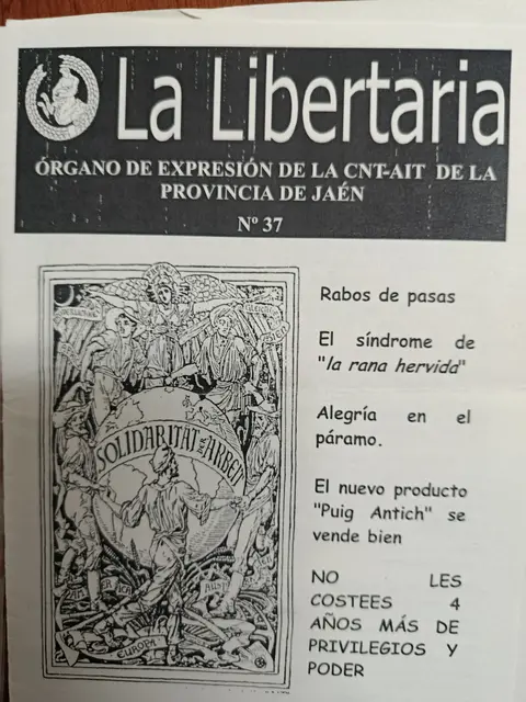 Vista principal de La Libertaria